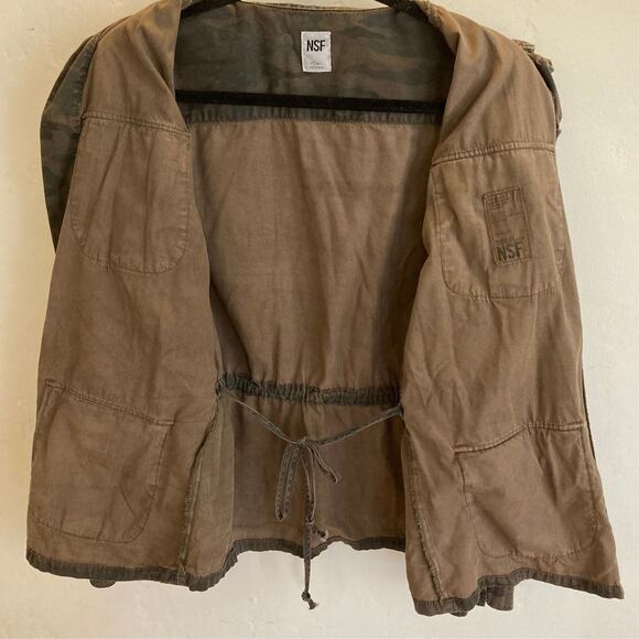 NSF Camo Jacket, Size Small - Picture 2 of 5